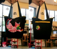 黑系列貓貓手作袋